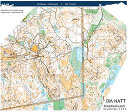 DM Natt 2025 - Karta till Livelox