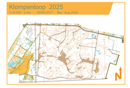 Livelox  MM Dirk  Lay out   1 10 000 Klompenloop 2025 A4
