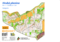 Hrubá planina 2025 Layout