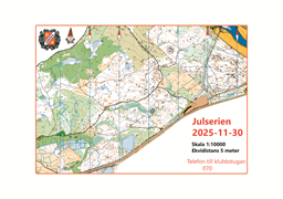 Karta 10000Julserien 1