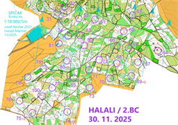 Bahnlegung Halali-Bor-Cup-O12.All