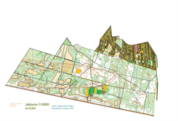 Jabłonna dla Wojtka OCD10 warstwice