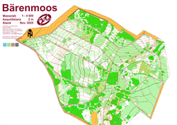 Bärenmoos für Training Dez. 25