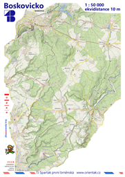 ZIMA 10 mapa Boskovicko