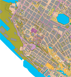 Base map Bergen arbeids fil 2025 urbo Sentrum og Nordnes og Nygå