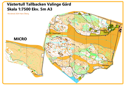 Valinge Nattcup karta