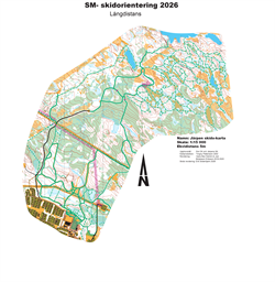 SM Lång Järpen 15 000 bara karta