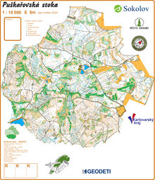 Puškařovská stoka 15000 klasika s grafikou