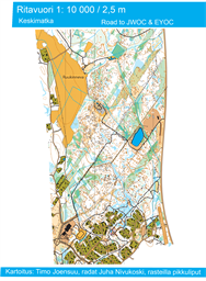 JWOC2026 treeni taustakartta