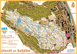 Safjället A4 7500 260314 baserad på 251104 RU OCAD 2018