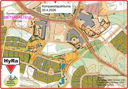 Kompassitapahtuma 20.4.2026 RR-kartta