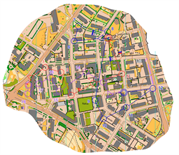 GPS-kartta-rinttivedot