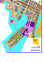 Layout kart Bjørvika 4000