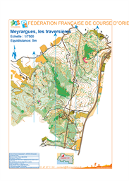 Meyrargues - Traversières 1/7500e