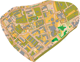 Kartutsnitt DM Sprint 2026