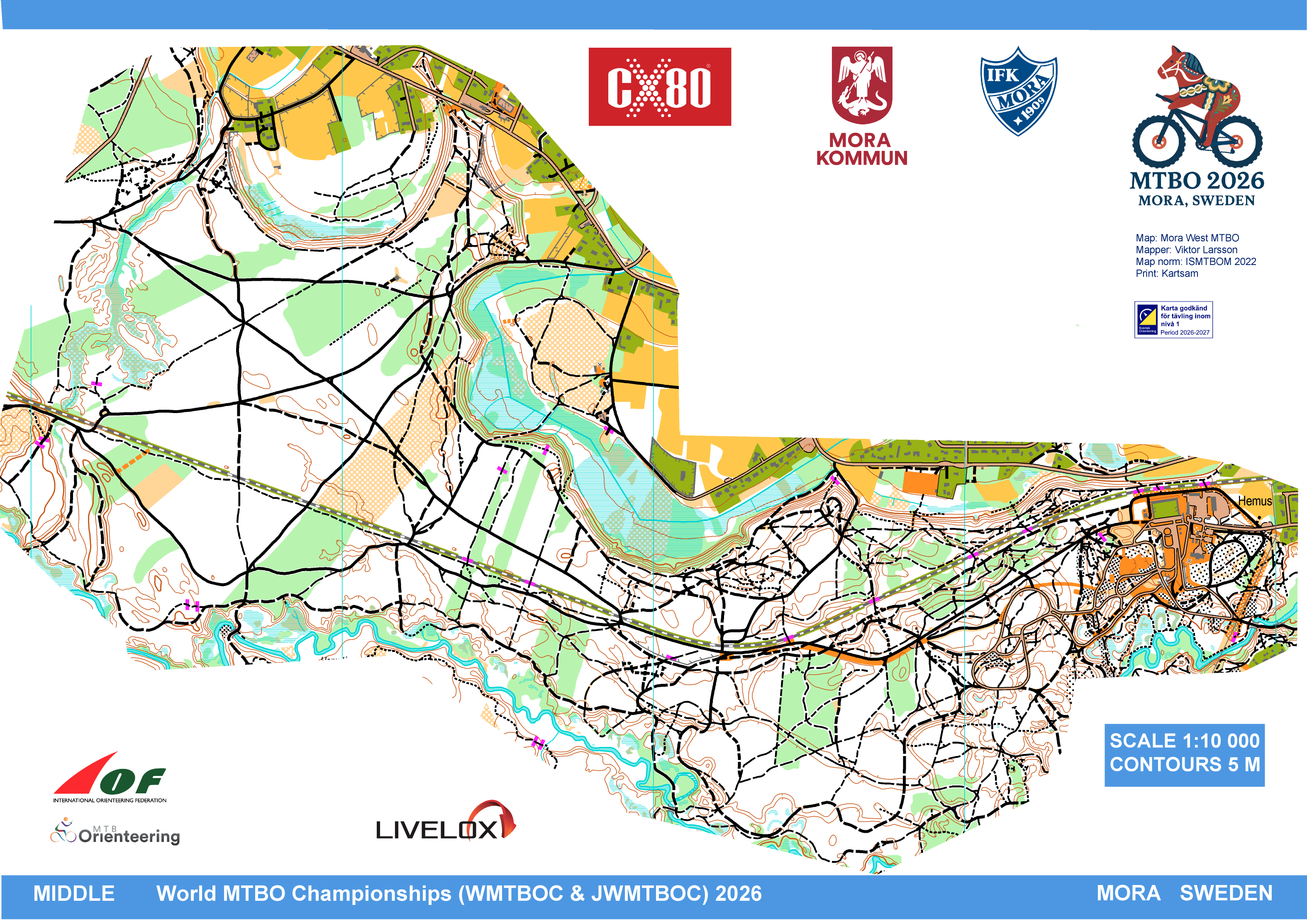 Livelox - Event: World MTB Orienteering Championships, middle