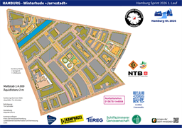 HAMBURG Winterhude Jarrestadt 1:4000
