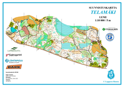 Telamäki kartta 2025