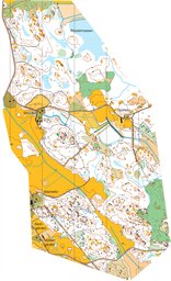 Kartutsnitt Skullebomedeln A3 7 500 v 2