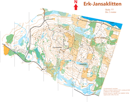 Erk-jansaklitten 260717 träningskarta