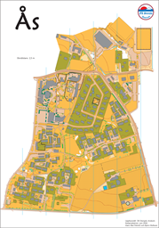 Karta Sprint-DM 2026 Ås