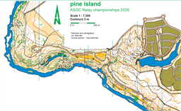 ASOC Relay 2026 Map and Layout 7500 SRA4