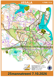 GPS-kartta-vesala