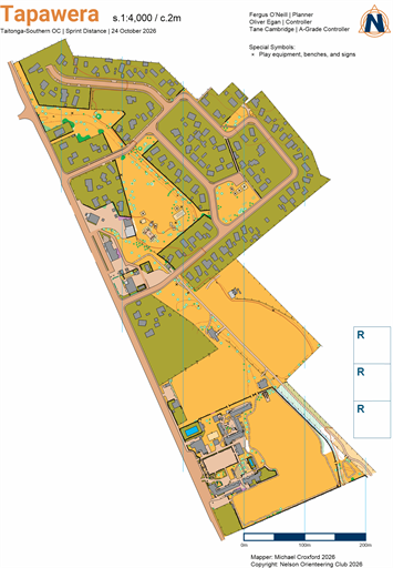 Livelox - Event: TSIOC2026 - Tapawera Sprint