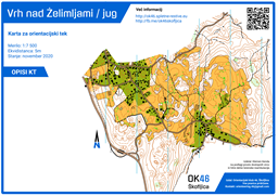 Vrh nad Želimljami - jug