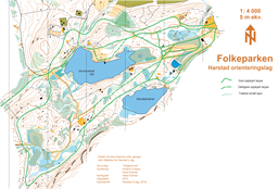 Folkeparken sprint 4000 georef ski-o 2022