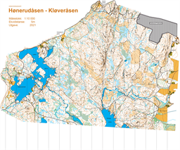 Hønerudåsen-Kløveråsen-OCAD12