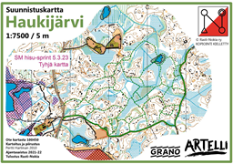 SM hisu-sprint 5.3.23 Näkymä 1 Tyhjä kartta